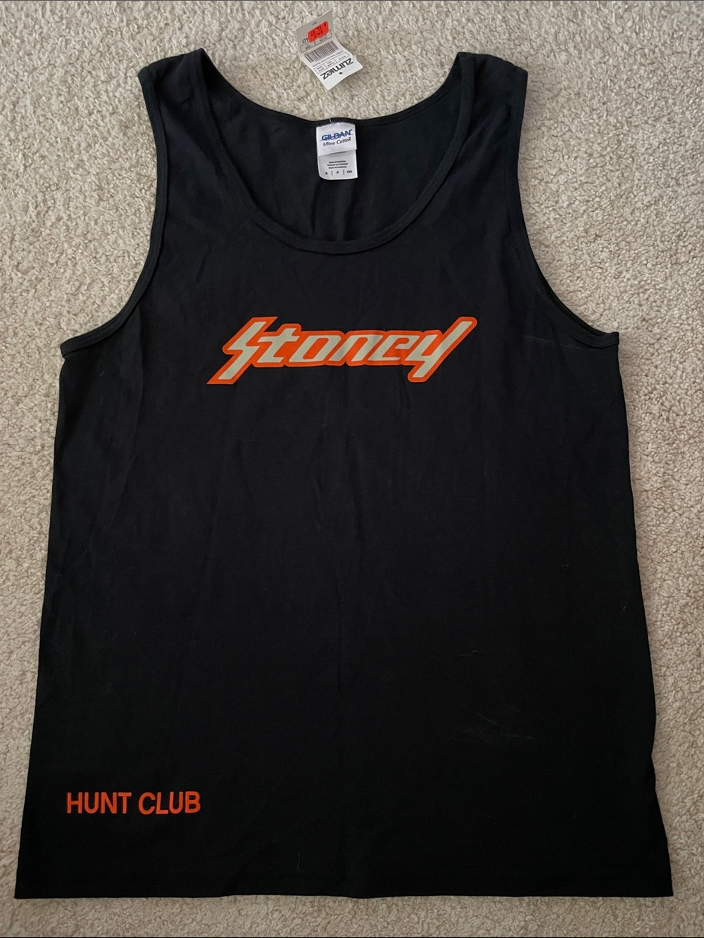 Stoney Hunt Club tank Graphic Tank Top Black NWT